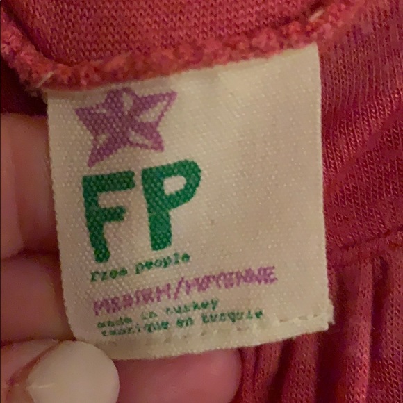 Free people pink striped bubble dress - Picture 3 of 4